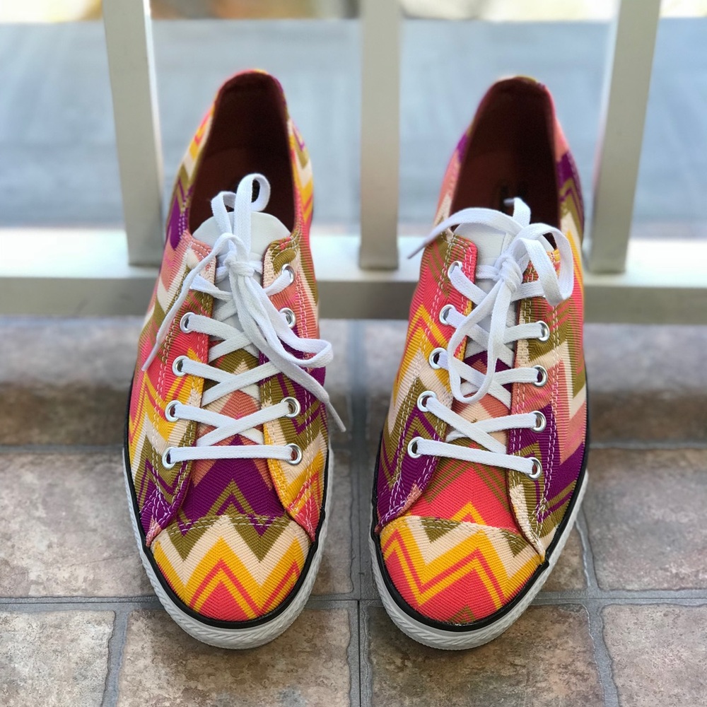 NWT Converse & Missoni Ctas High Line Multi W AUTH - Picture 2 of 7